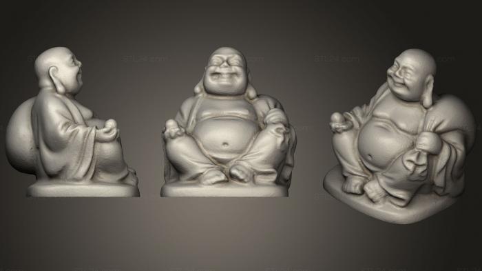 Статуэтки Будда (Статуя Будды 4, STKBD_0072) 3D модель для ЧПУ станка
